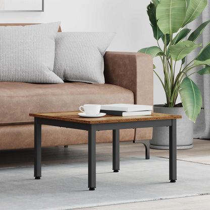 Coffee Table Old Wood 60 x 60 x 36 cm Engineered Wood