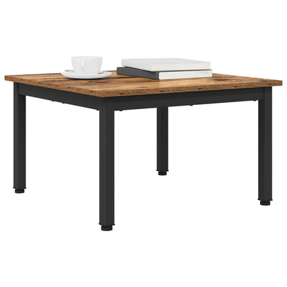 Coffee Table Old Wood 60 x 60 x 36 cm Engineered Wood