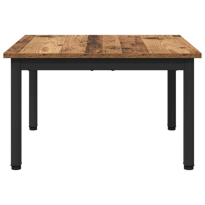 Coffee Table Old Wood 60 x 60 x 36 cm Engineered Wood