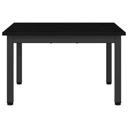 Coffee Table Black Oak 60 x 50 x 36 cm Engineered Wood