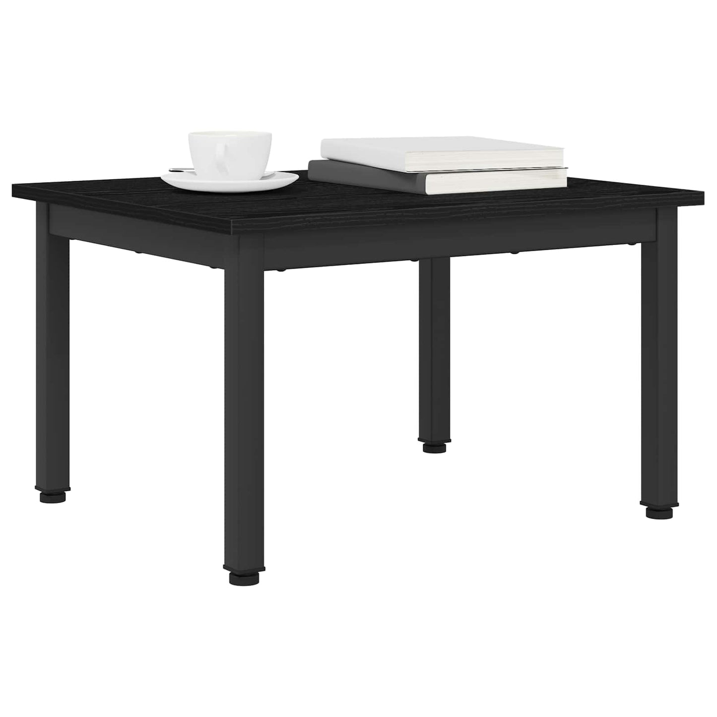 Coffee Table Black Oak 60 x 50 x 36 cm Engineered Wood