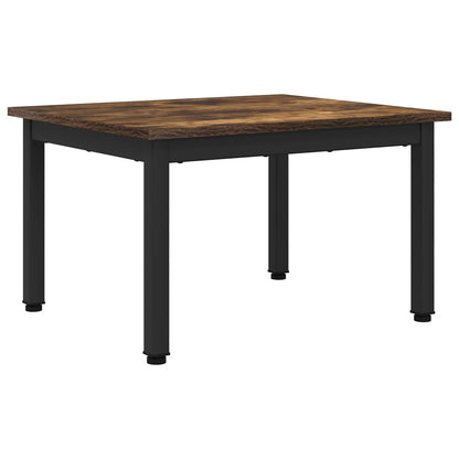 Coffee Table Smoke Oak 60 x 50 x 36 cm Engineered Wood