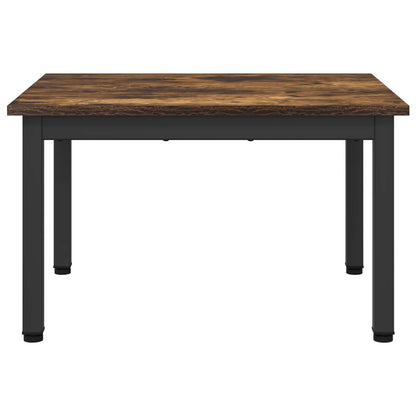 Coffee Table Smoke Oak 60 x 50 x 36 cm Engineered Wood