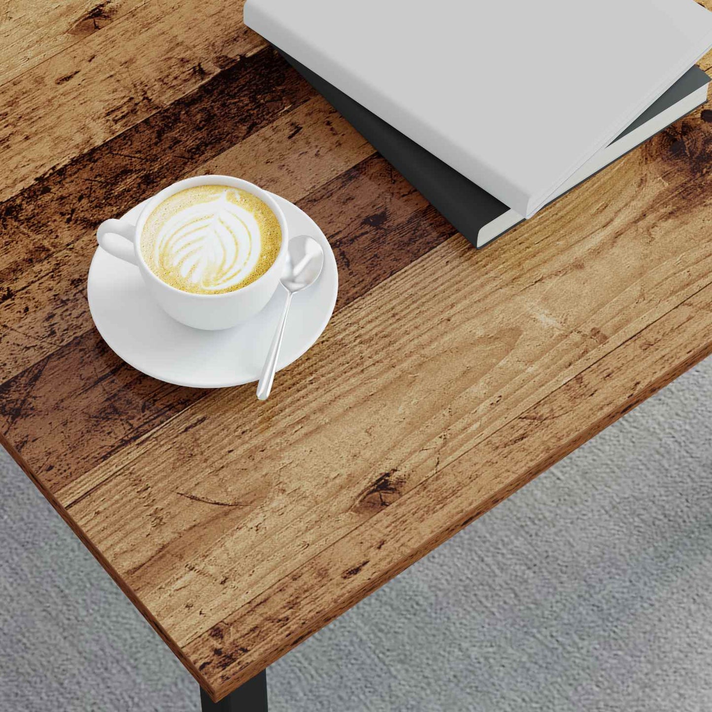Coffee Table Old Wood 60 x 50 x 36 cm Engineered Wood