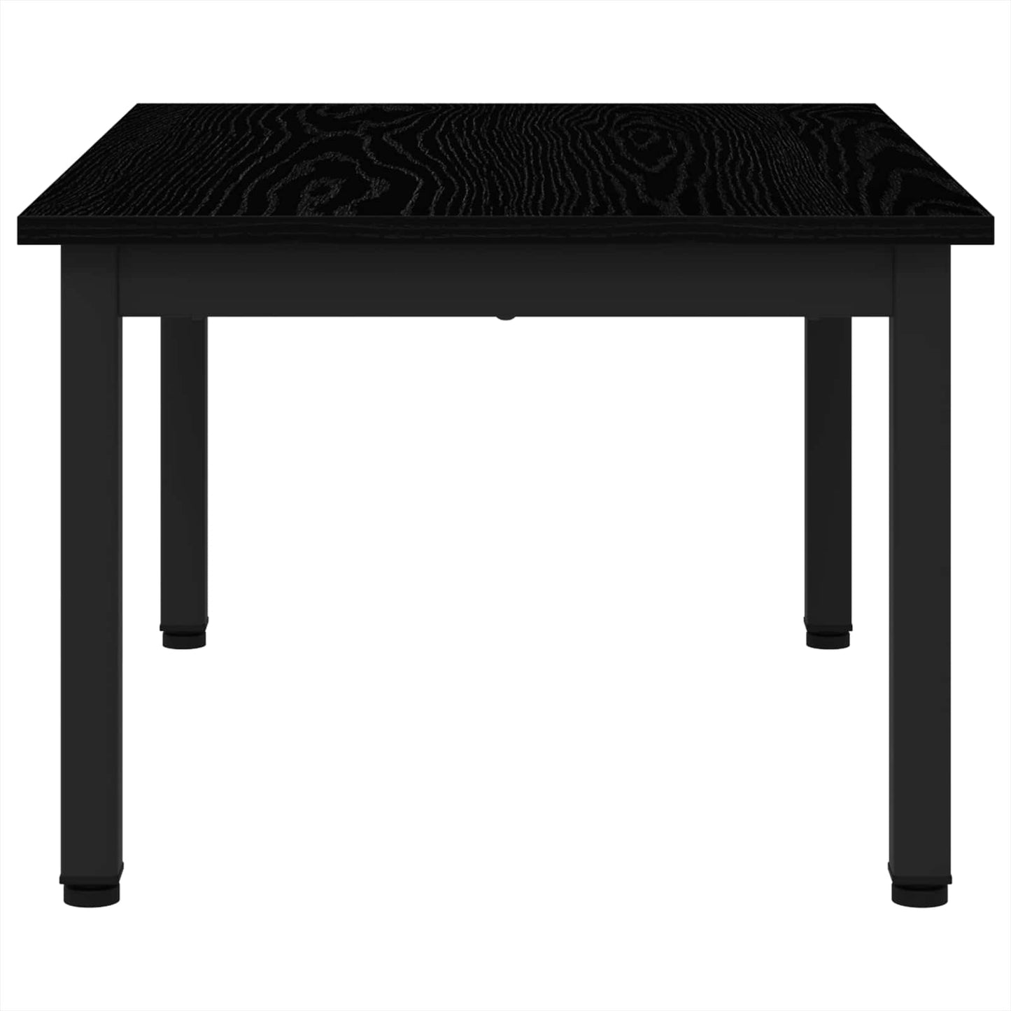 Coffee Table Black Oak 70 x 50 x 36 cm Engineered Wood