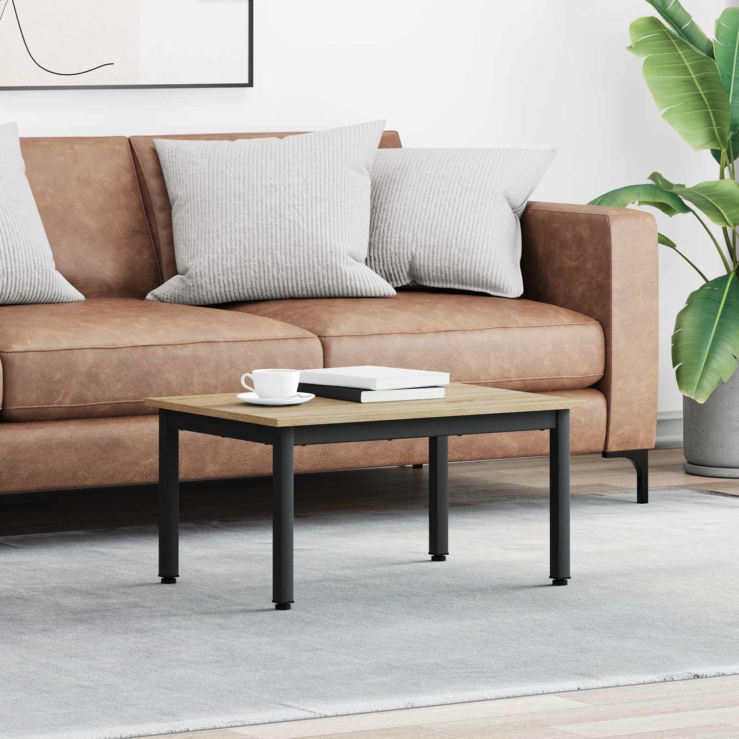 Coffee Table Sonoma 70 x 50 x 36 cm Engineered Wood