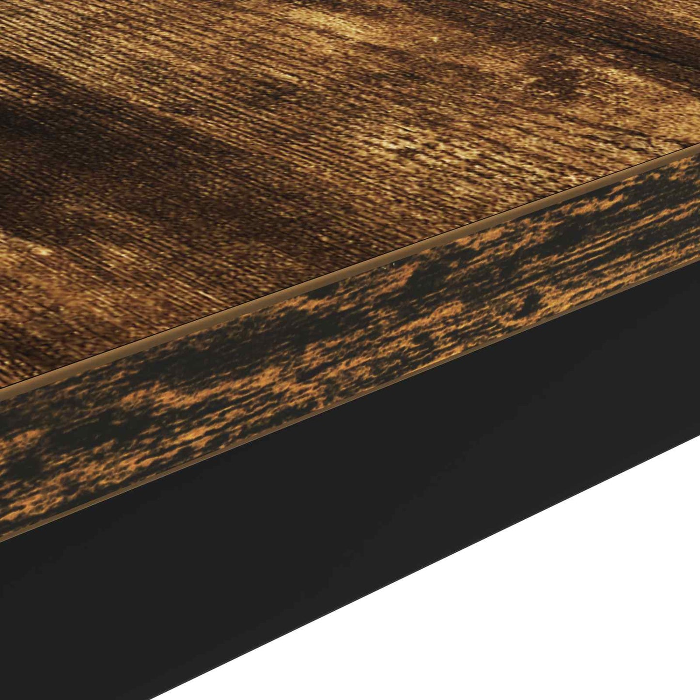 Coffee Table Smoke Oak 70 x 50 x 36 cm Engineered Wood