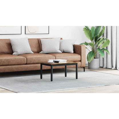Coffee Table Smoke Oak 70 x 50 x 36 cm Engineered Wood