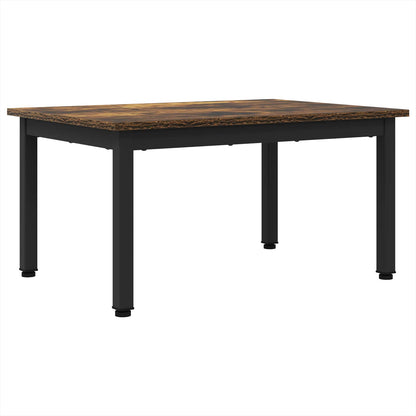 Coffee Table Smoke Oak 70 x 50 x 36 cm Engineered Wood