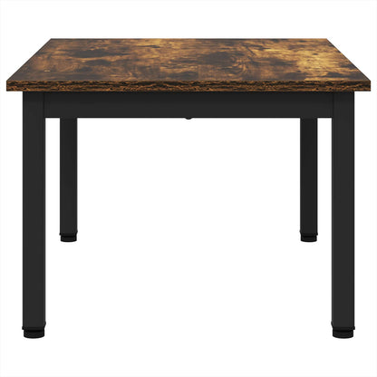 Coffee Table Smoke Oak 70 x 50 x 36 cm Engineered Wood