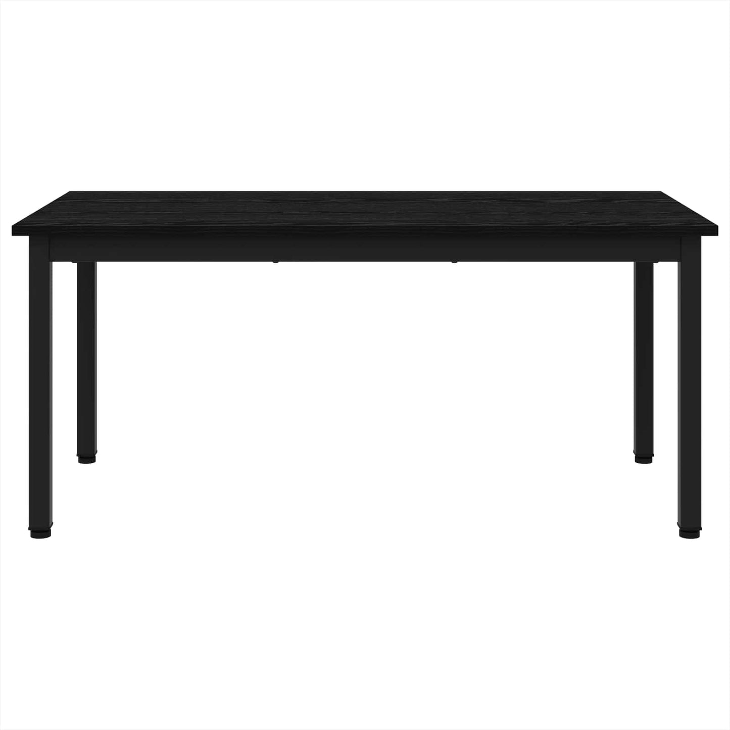 Coffee Table Black Oak 100 x 50 x 45 cm Engineered Wood
