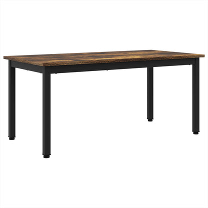 Coffee Table Smoke Oak 100 x 50 x 45 cm Engineered Wood