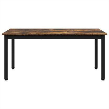 Coffee Table Smoke Oak 100 x 50 x 45 cm Engineered Wood