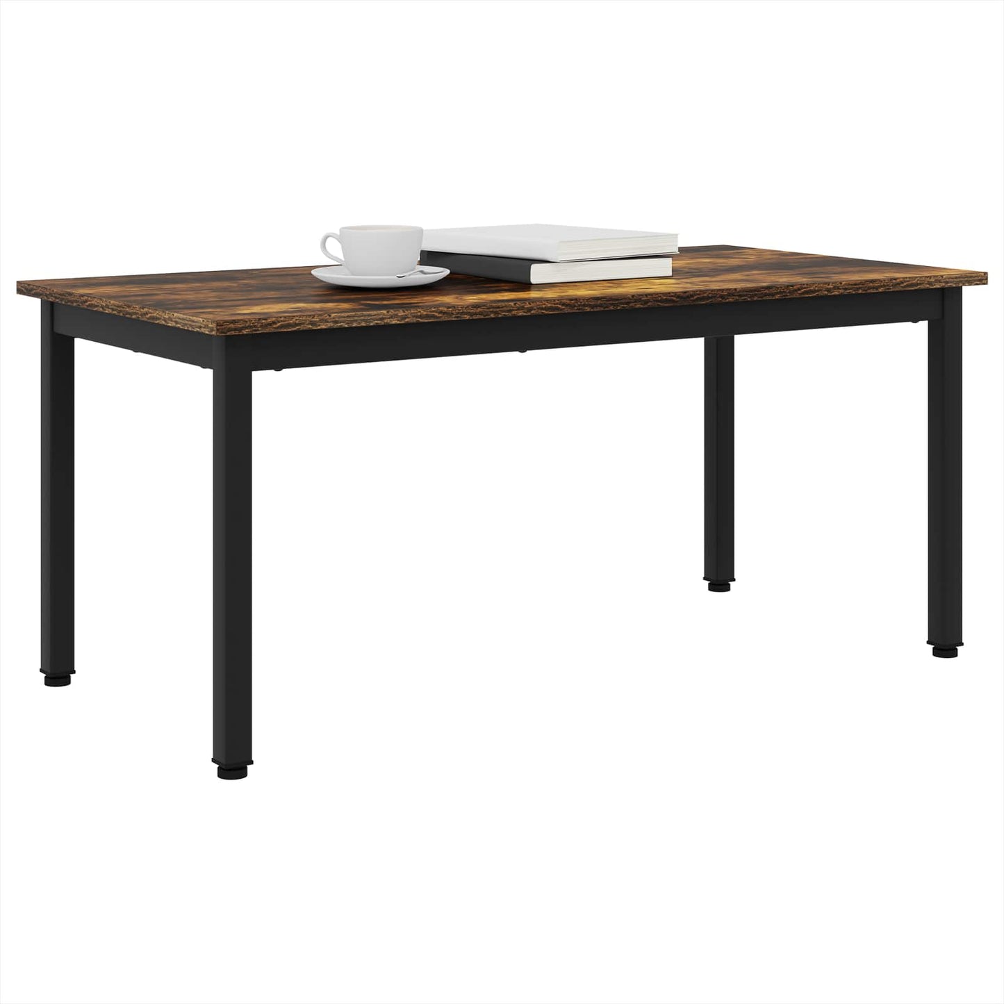 Coffee Table Smoke Oak 100 x 50 x 45 cm Engineered Wood