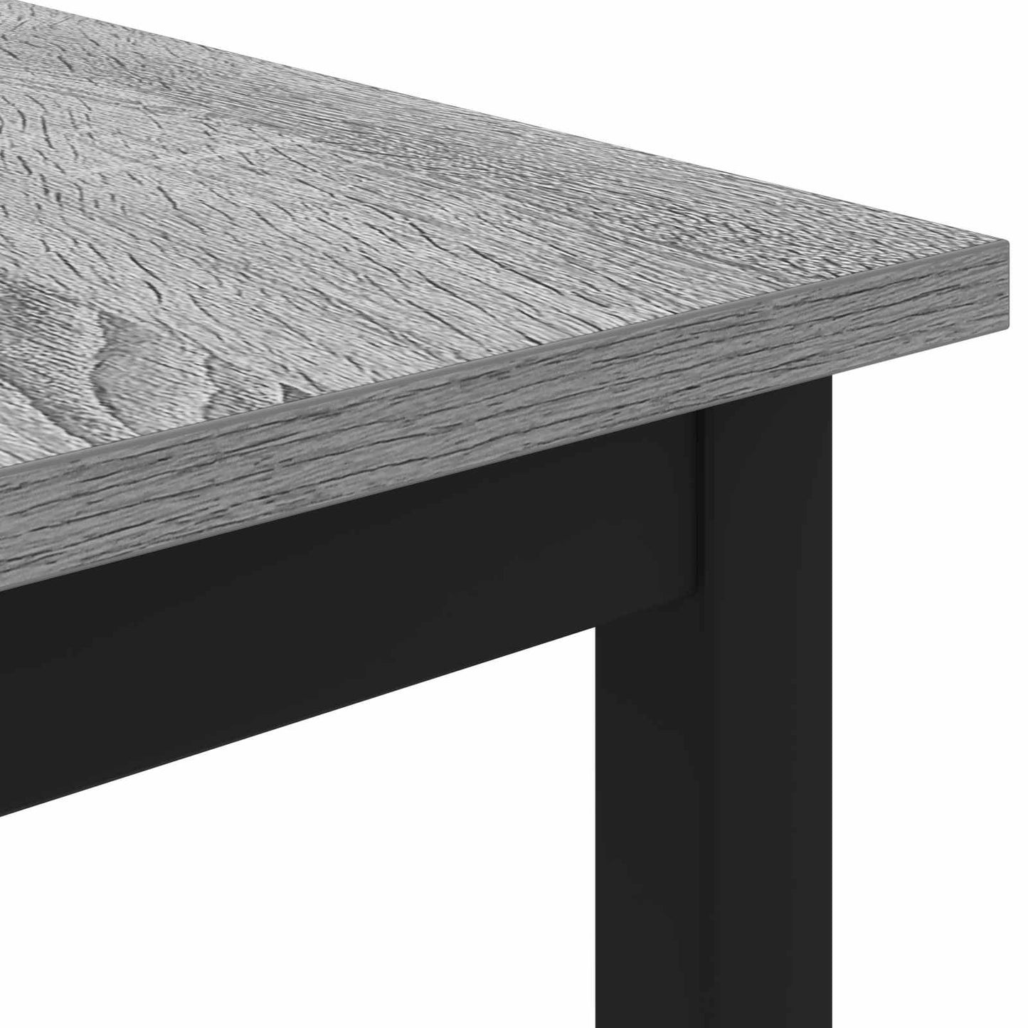 Coffee Table Grey Sonoma 100 x 50 x 45 cm Engineered Wood
