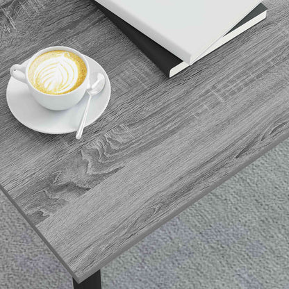 Coffee Table Grey Sonoma 100 x 50 x 45 cm Engineered Wood