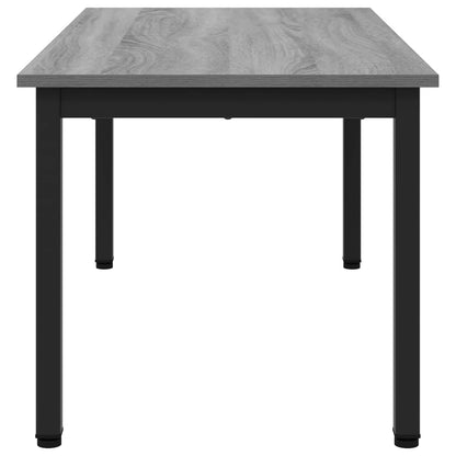 Coffee Table Grey Sonoma 100 x 50 x 45 cm Engineered Wood