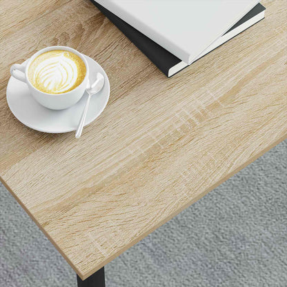 Coffee Table Sonoma 80 x 80 x 45 cm Engineered Wood