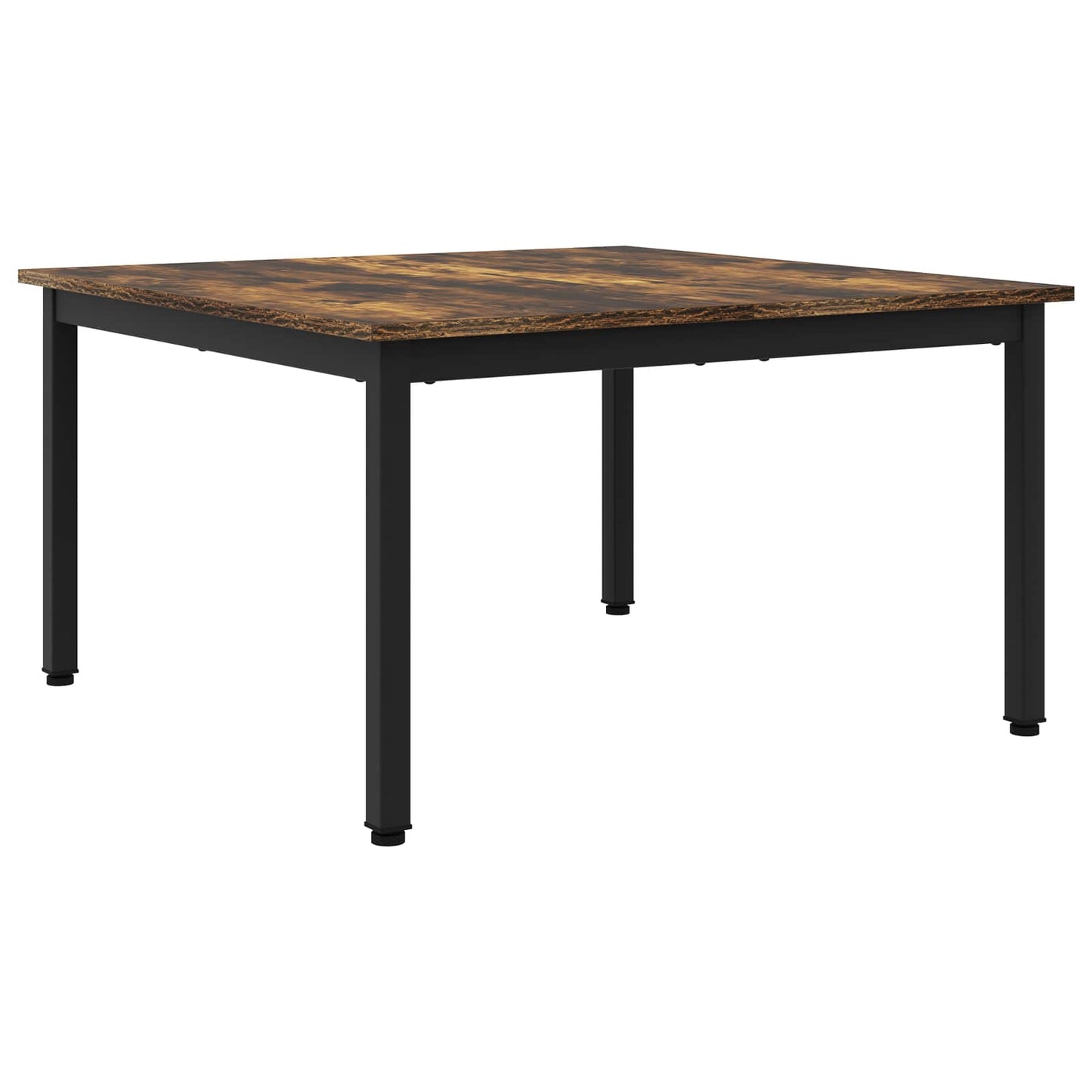 Coffee Table Smoke Oak 80 x 80 x 45 cm Engineered Wood