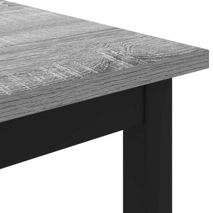 Coffee Table Grey Sonoma 80 x 80 x 45 cm Engineered Wood