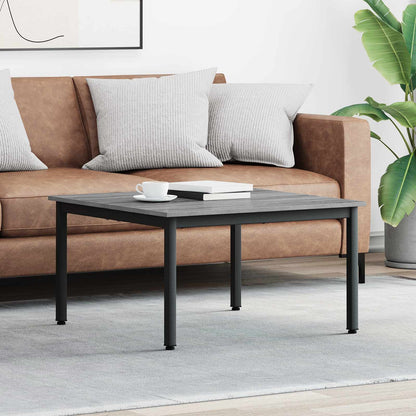 Coffee Table Grey Sonoma 80 x 80 x 45 cm Engineered Wood