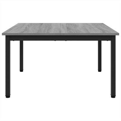 Coffee Table Grey Sonoma 80 x 80 x 45 cm Engineered Wood
