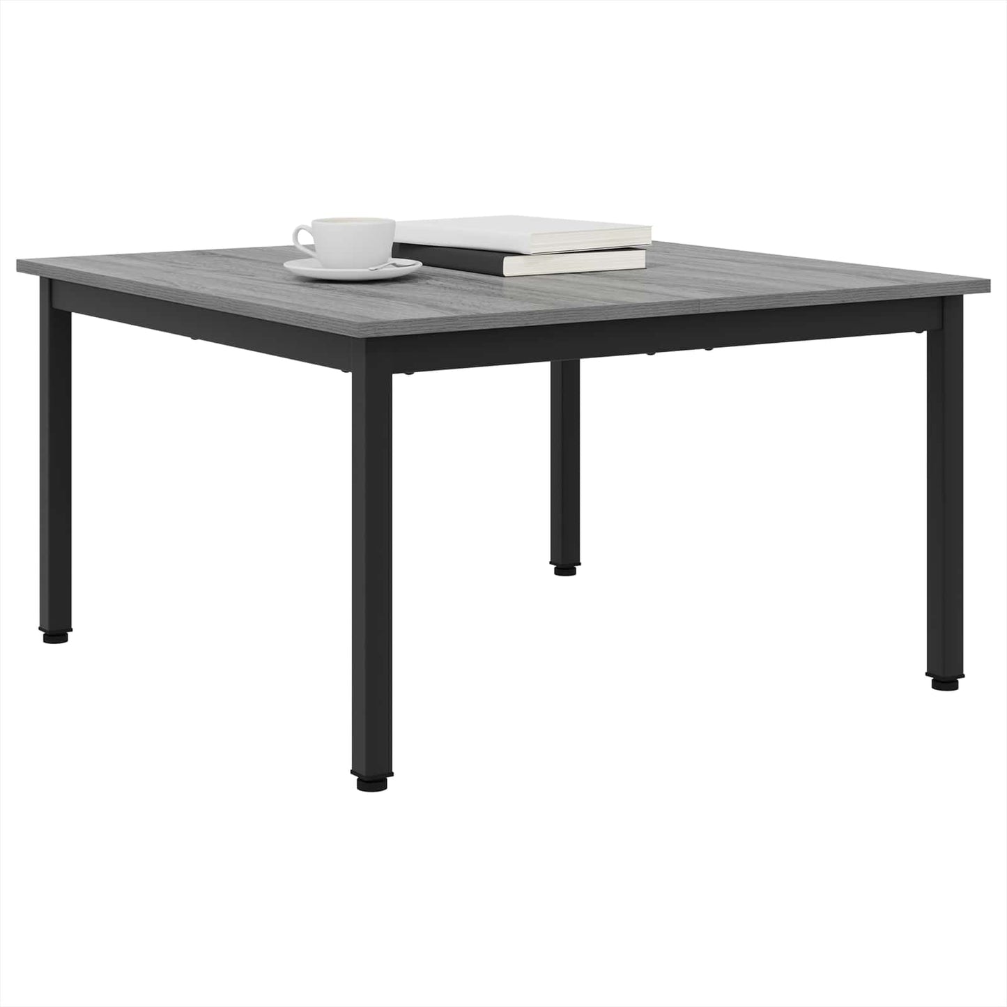 Coffee Table Grey Sonoma 80 x 80 x 45 cm Engineered Wood
