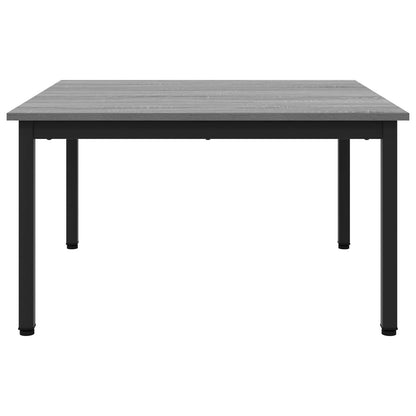 Coffee Table Grey Sonoma 80 x 80 x 45 cm Engineered Wood