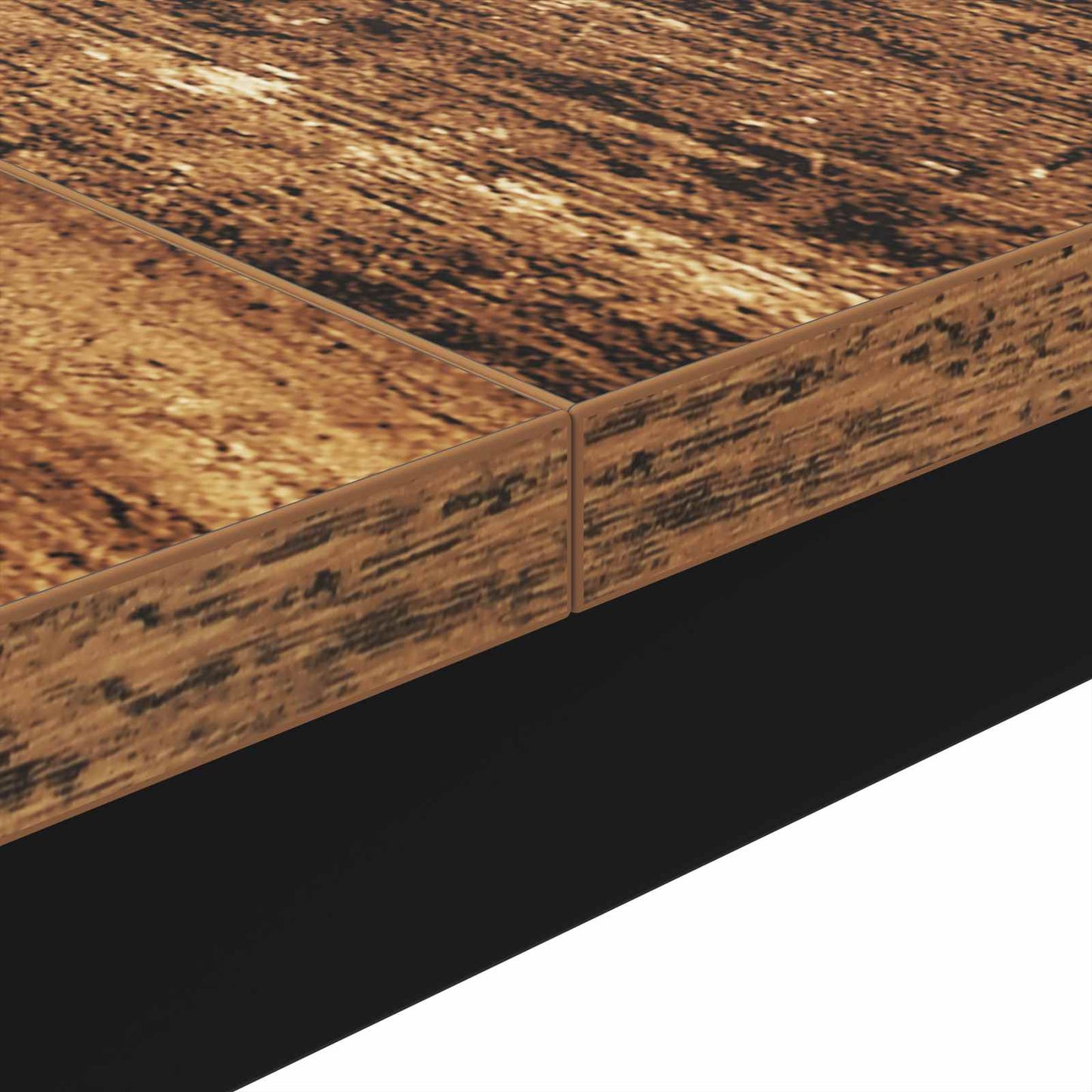 Coffee Table Old Wood 80 x 80 x 45 cm Engineered Wood