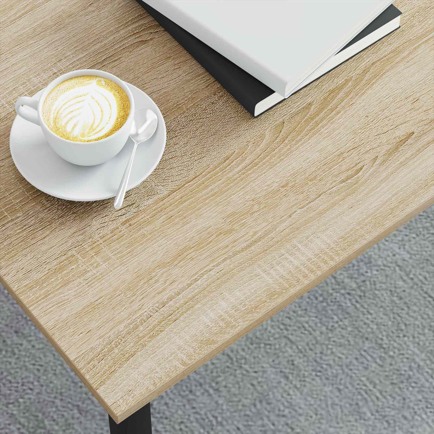 Coffee Table Sonoma 100 x 100 x 45 cm Engineered Wood