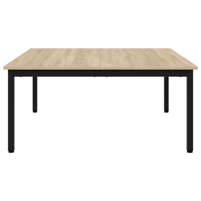 Coffee Table Sonoma 100 x 100 x 45 cm Engineered Wood