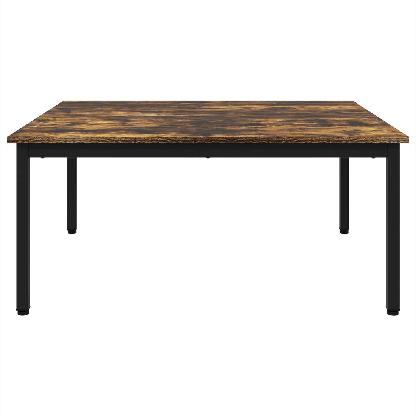 Coffee Table Smoke Oak 100 x 100 x 45 cm Engineered Wood