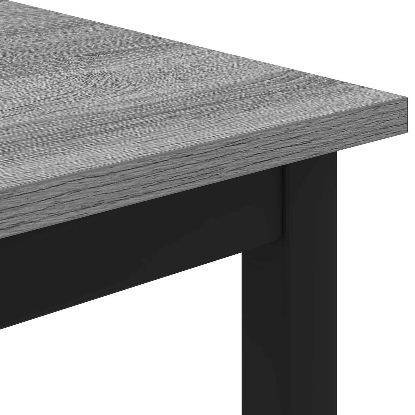 Coffee Table Grey Sonoma 100 x 100 x 45 cm Engineered Wood
