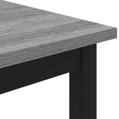 Coffee Table Grey Sonoma 100 x 100 x 45 cm Engineered Wood