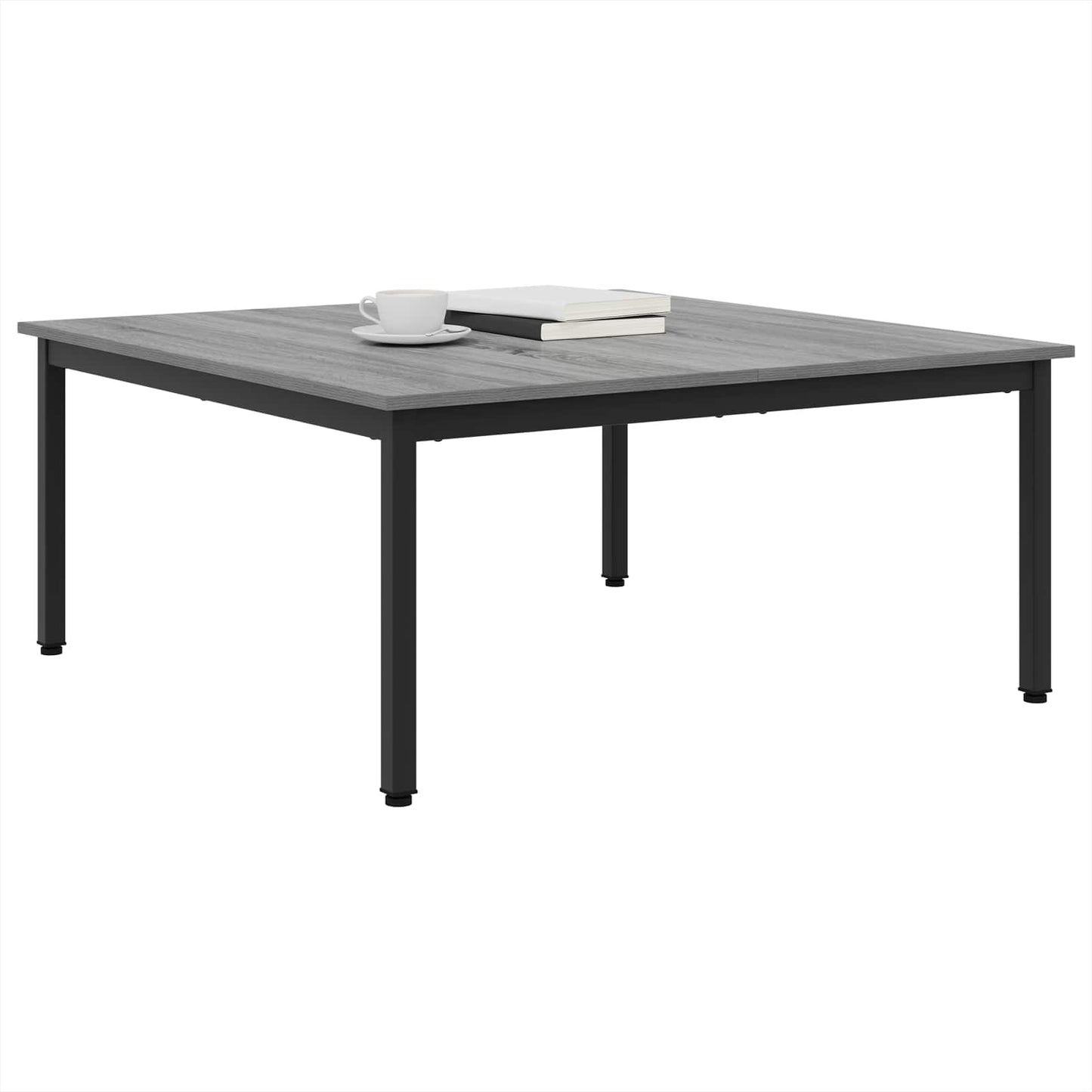 Coffee Table Grey Sonoma 100 x 100 x 45 cm Engineered Wood