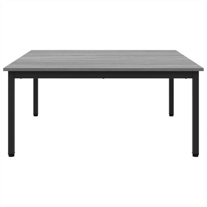 Coffee Table Grey Sonoma 100 x 100 x 45 cm Engineered Wood