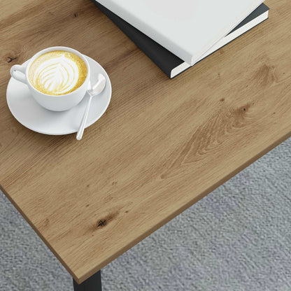 Coffee Table Artisian Oak 100 x 100 x 45 cm Engineered Wood