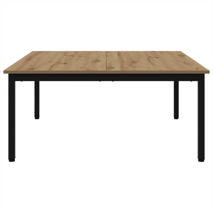 Coffee Table Artisian Oak 100 x 100 x 45 cm Engineered Wood