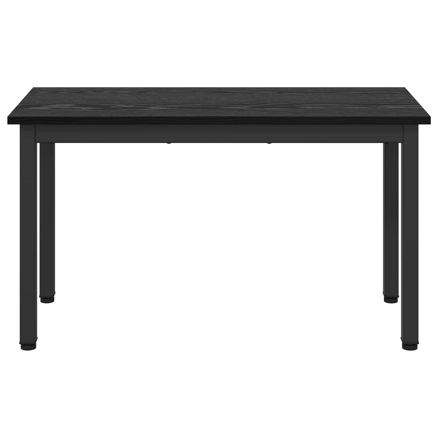 Bench Black Oak 80 x 35 x 45 cm Engineered Wood
