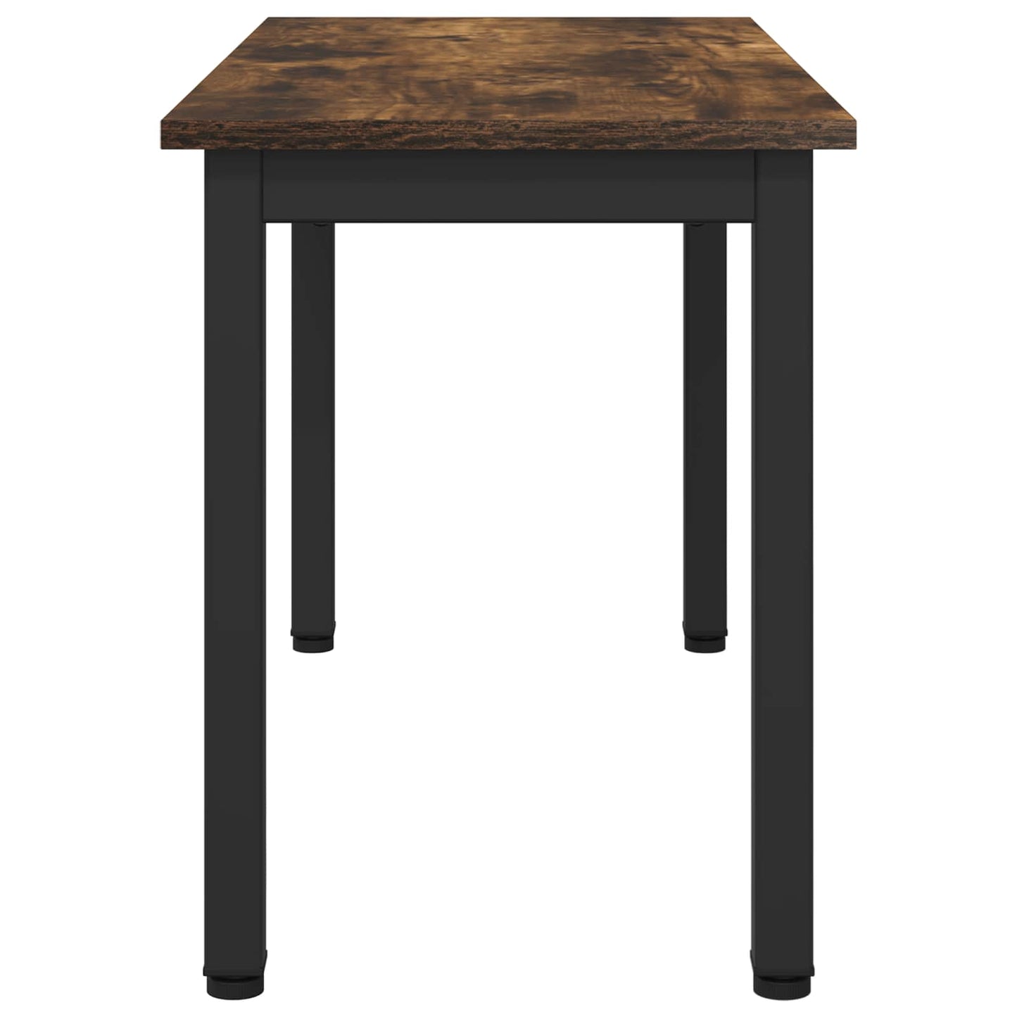 Bench Smoke Oak 80 x 35 x 45 cm Engineered Wood