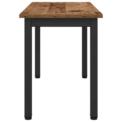 Bench Old Wood 80 x 35 x 45 cm Engineered Wood