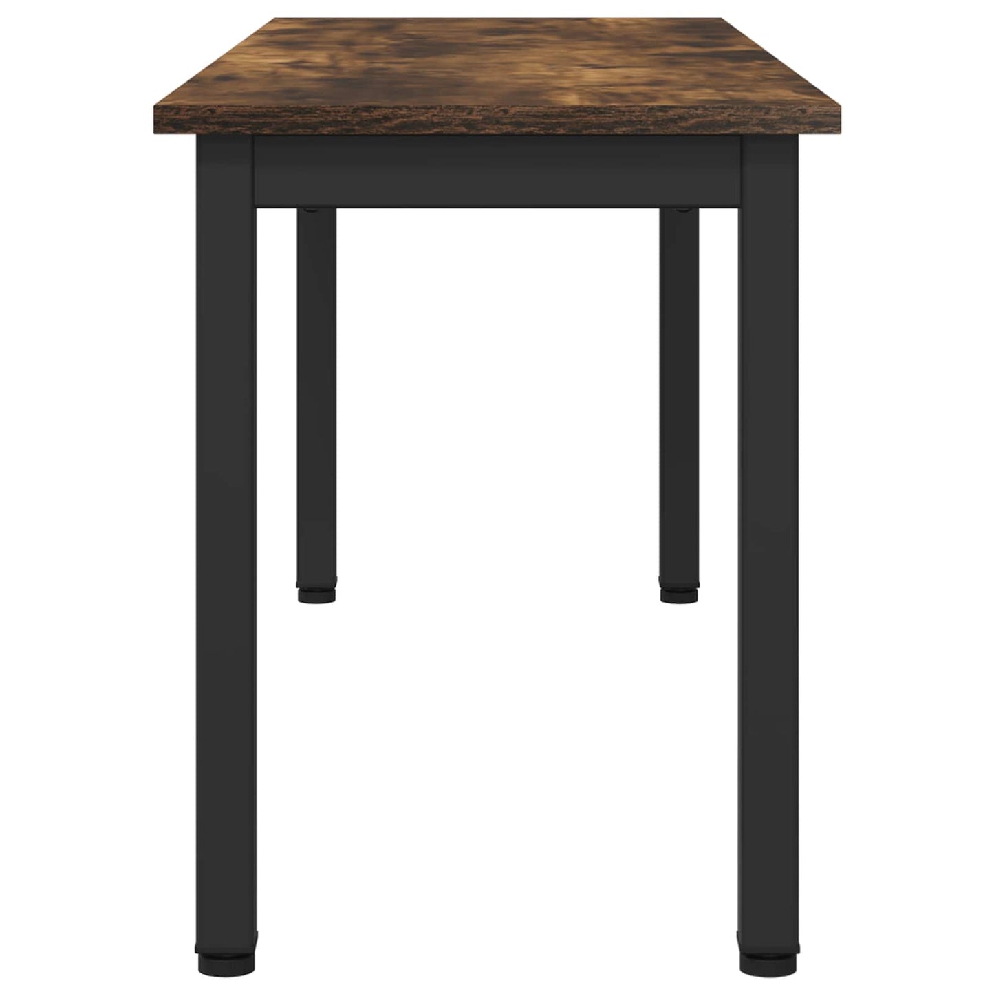 Bench Smoke Oak 110 x 35 x 45 cm Engineered Wood