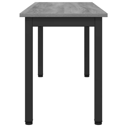 Bench Grey Sonoma 110 x 35 x 45 cm Engineered Wood