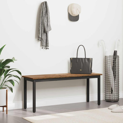 Bench Old Wood 110 x 35 x 45 cm Engineered Wood