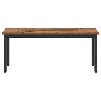 Bench Old Wood 110 x 35 x 45 cm Engineered Wood