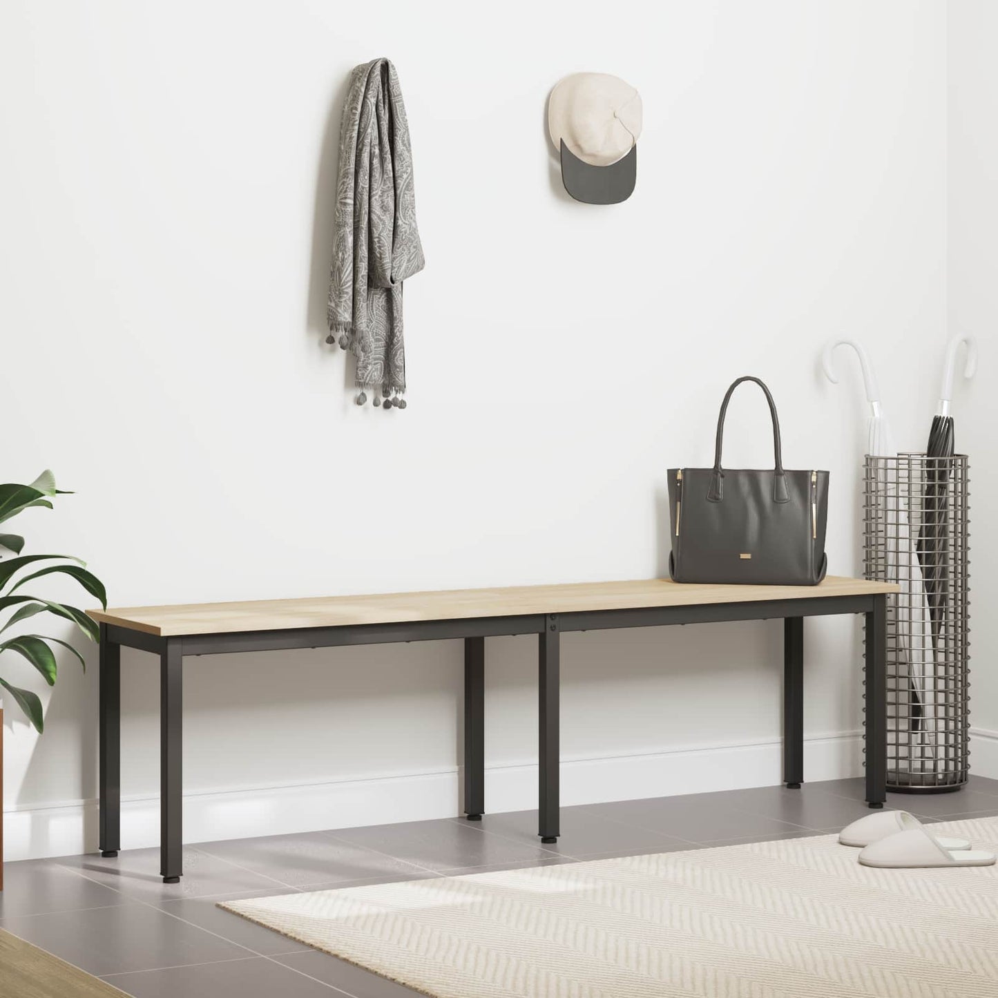 Bench Sonoma 160 x 35 x 45 cm Engineered Wood