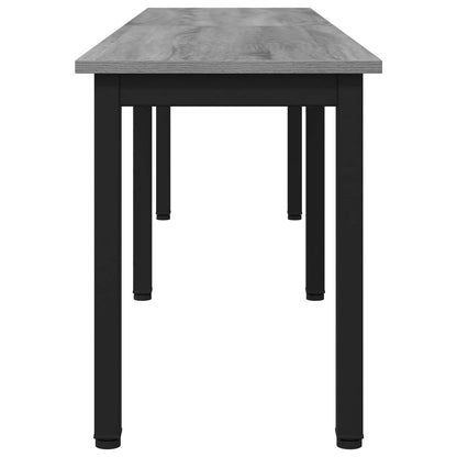 Bench Grey Sonoma 160 x 35 x 45 cm Engineered Wood