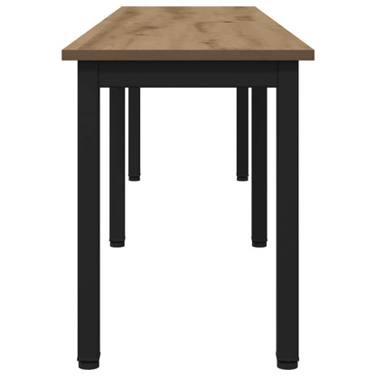 Bench Artisan Oak 160 x 35 x 45 cm Engineered Wood