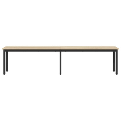 Bench Sonoma Oak 200 x 35 x 45 cm Engineered Wood
