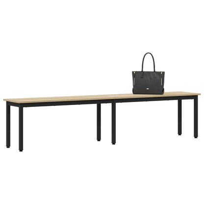 Bench Sonoma Oak 200 x 35 x 45 cm Engineered Wood